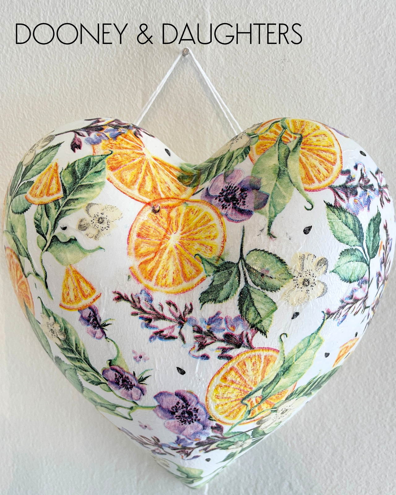 Large Heart - Lavender & Lemons