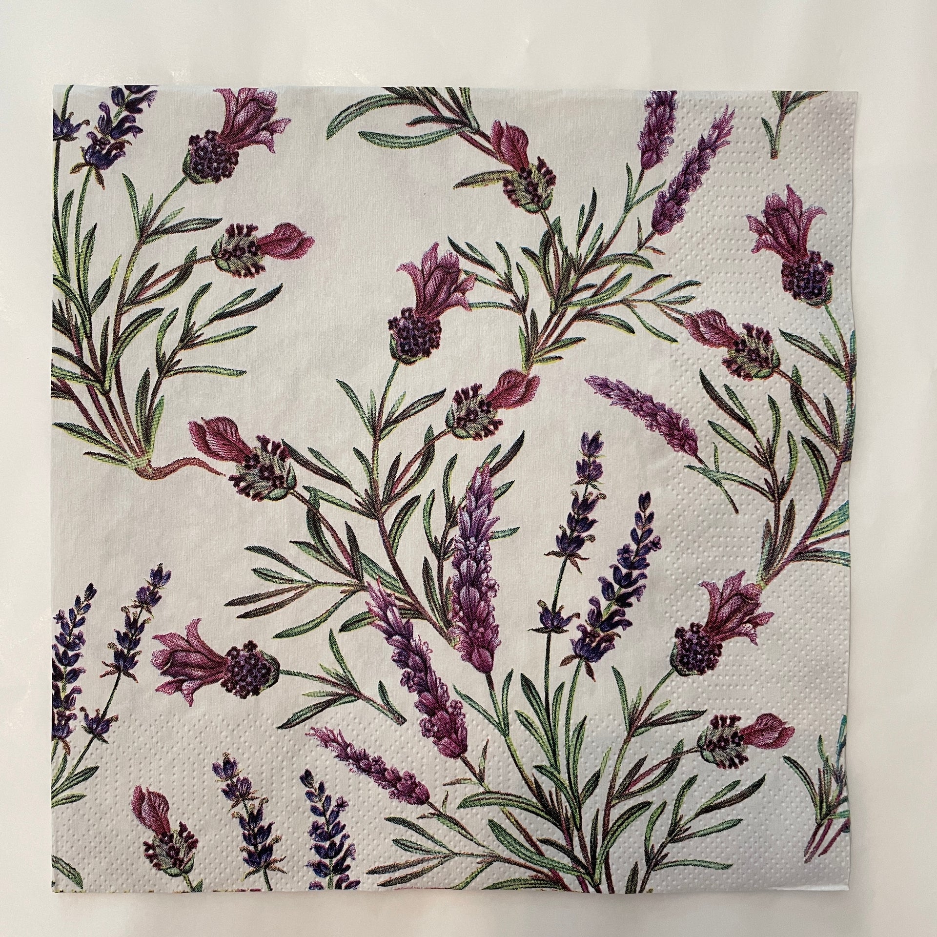 Napkin - Lavender Twigs