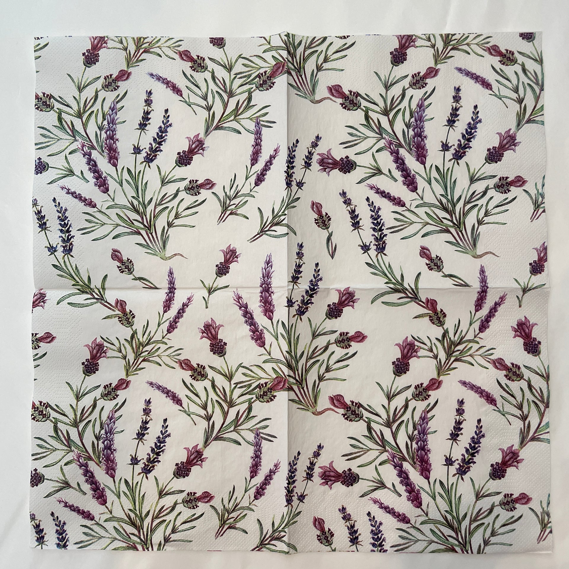 Napkin - Lavender Twigs