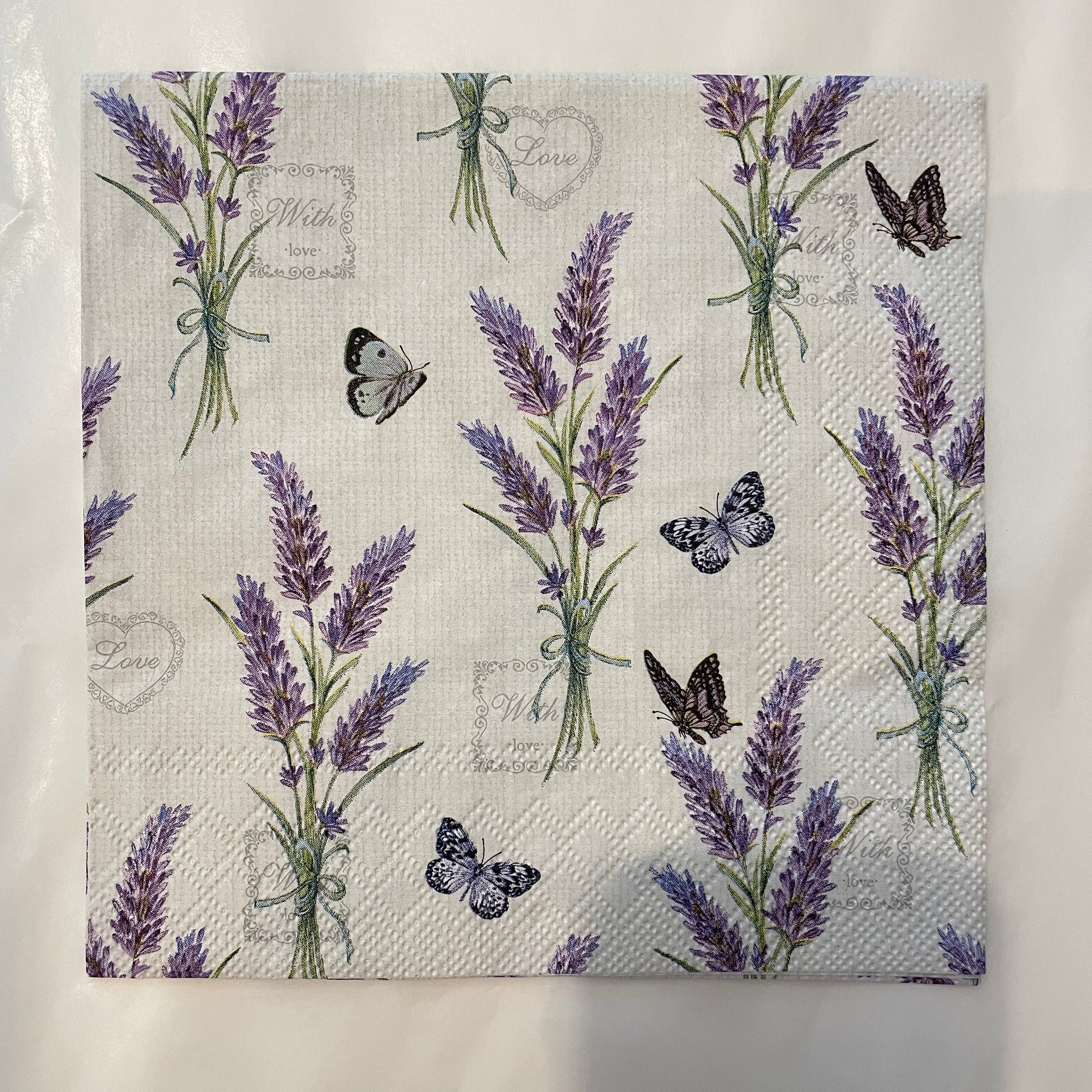 Napkin - Lavender With Love