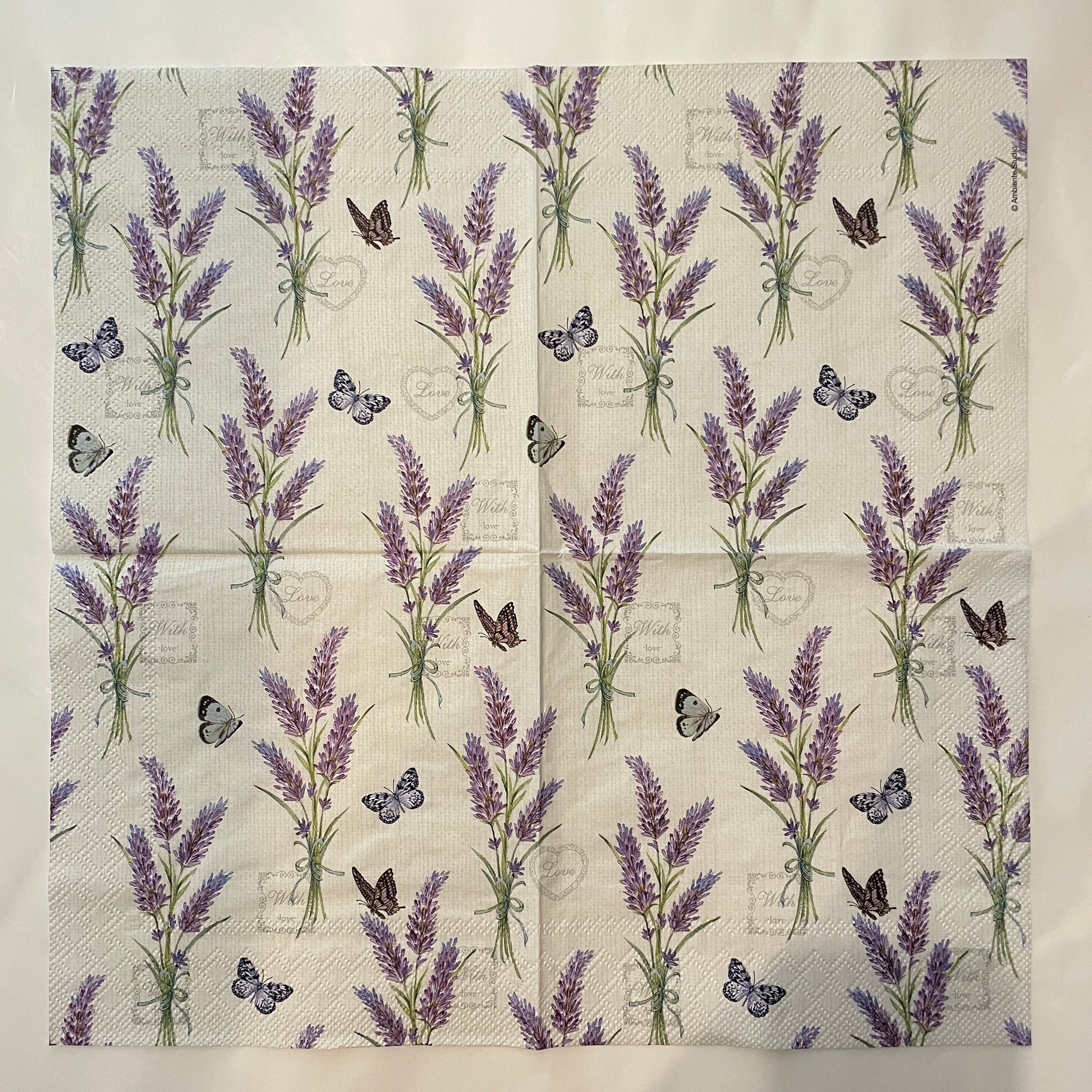 Napkin - Lavender With Love