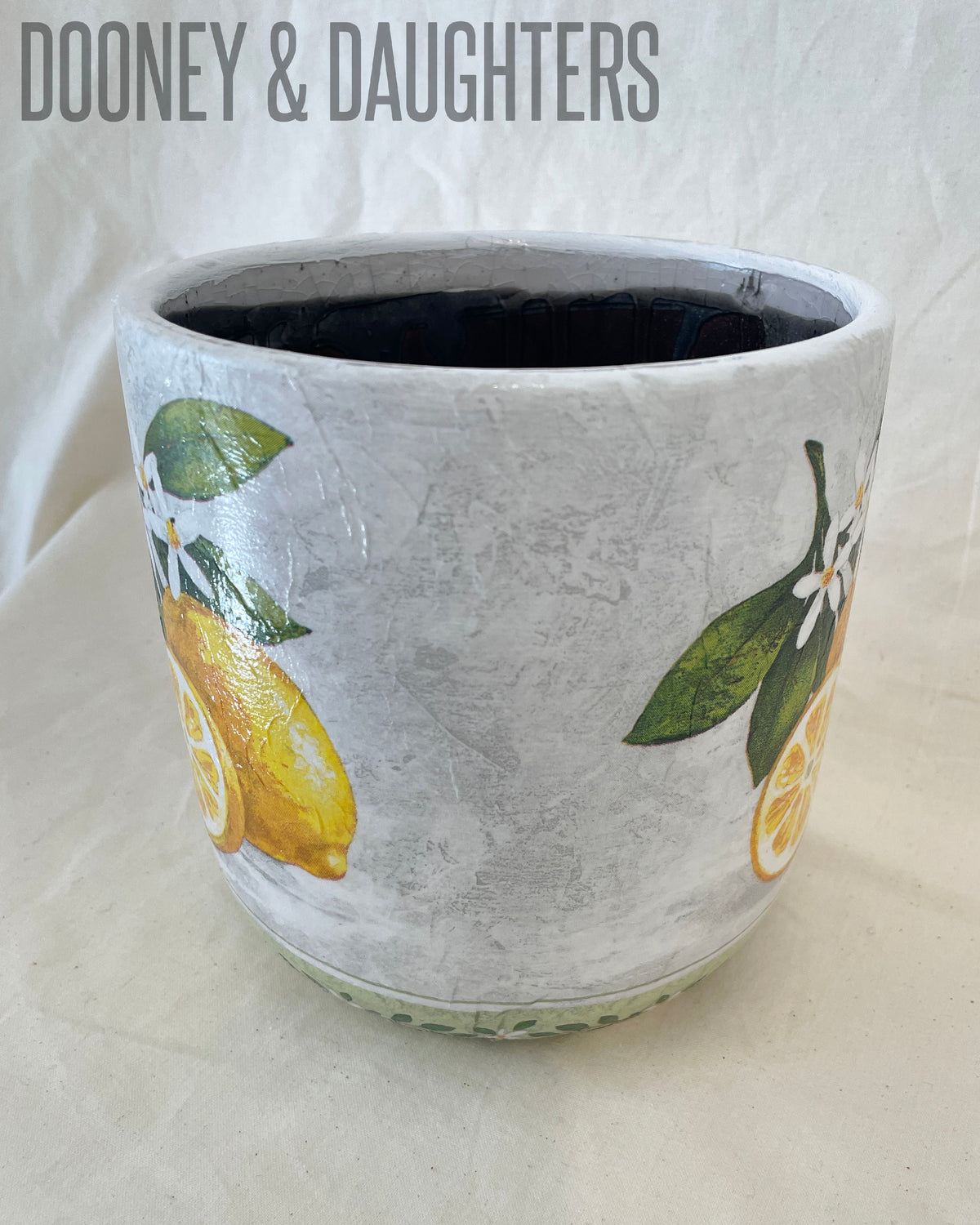Large Pot - Lemon Branch