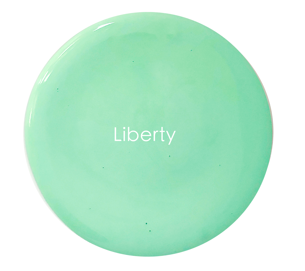 Liberty paint tin – green Velvet Luxe inspired by Statue of Liberty
