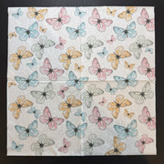 Napkin - Light Butterflies