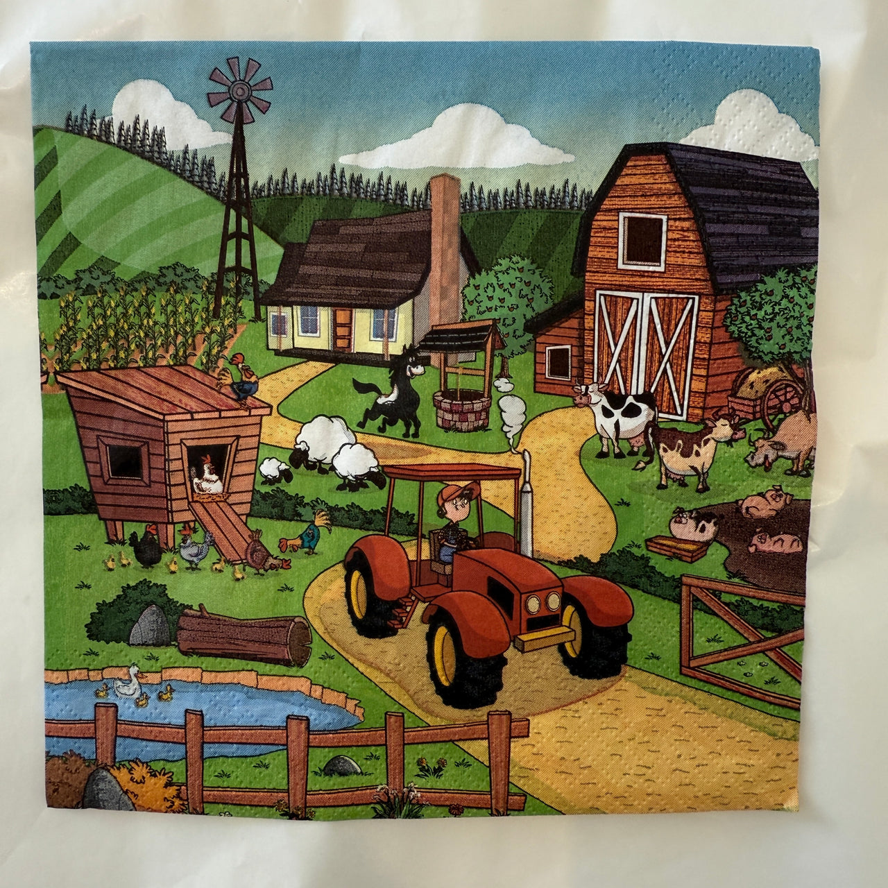 Napkin - Little Farm