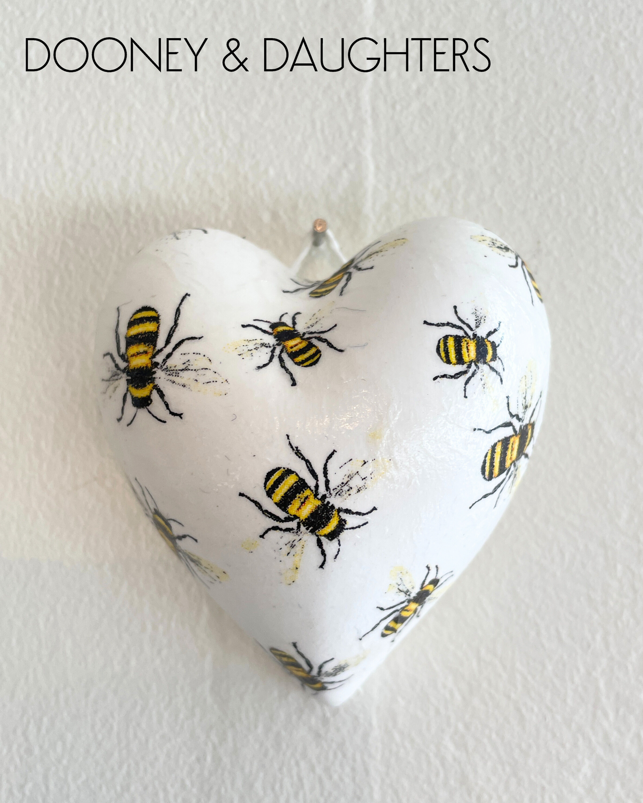 Mini Heart - Lovely Bees