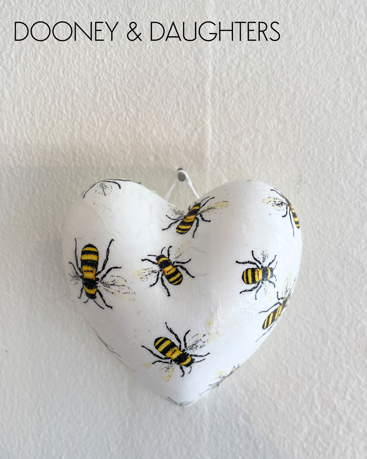 Mini Heart - Lovely Bees