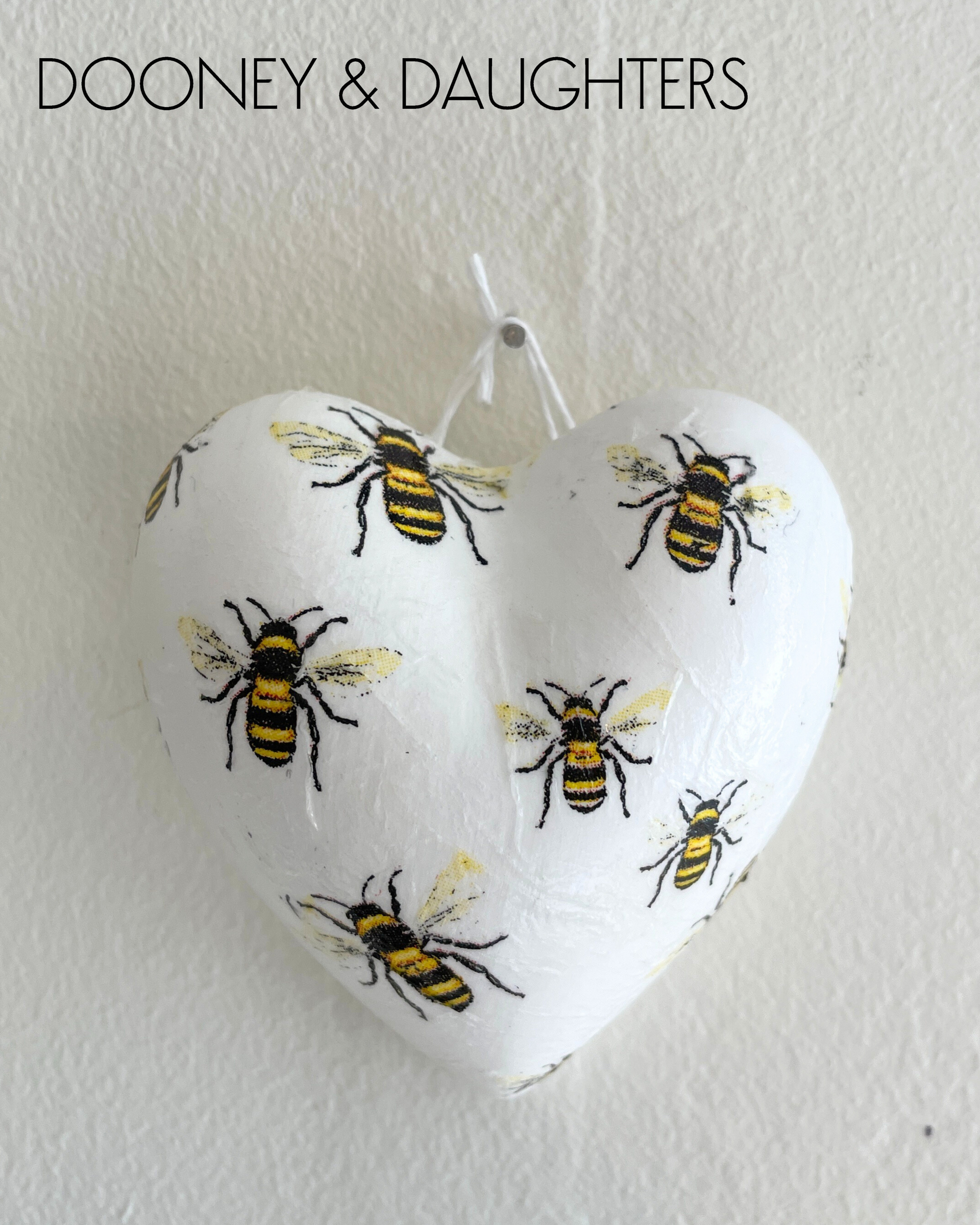 Mini Heart - Lovely Bees