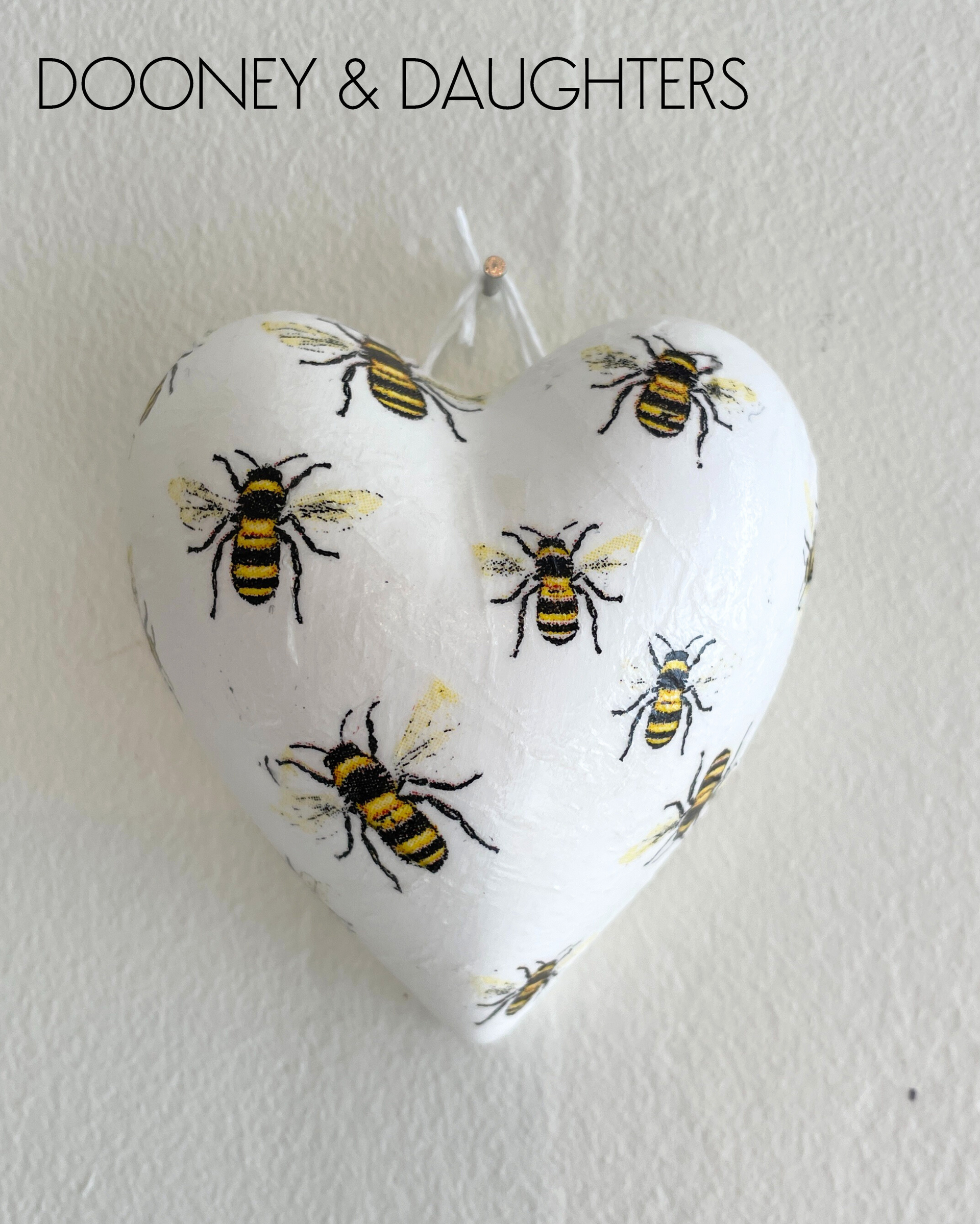 Mini Heart - Lovely Bees