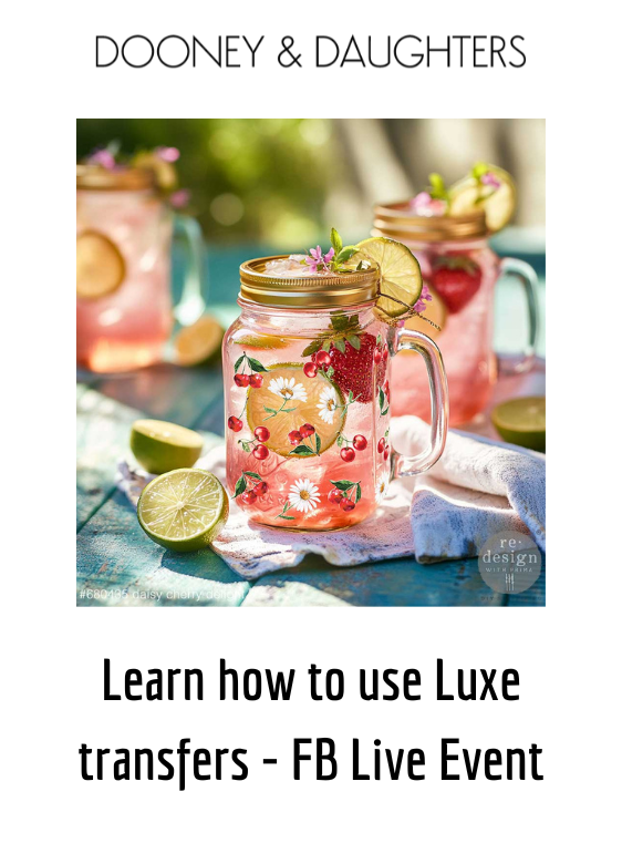 Luxe Transfers FB Live Event