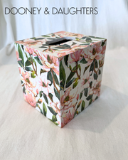 Magnolia Square Tissue Box