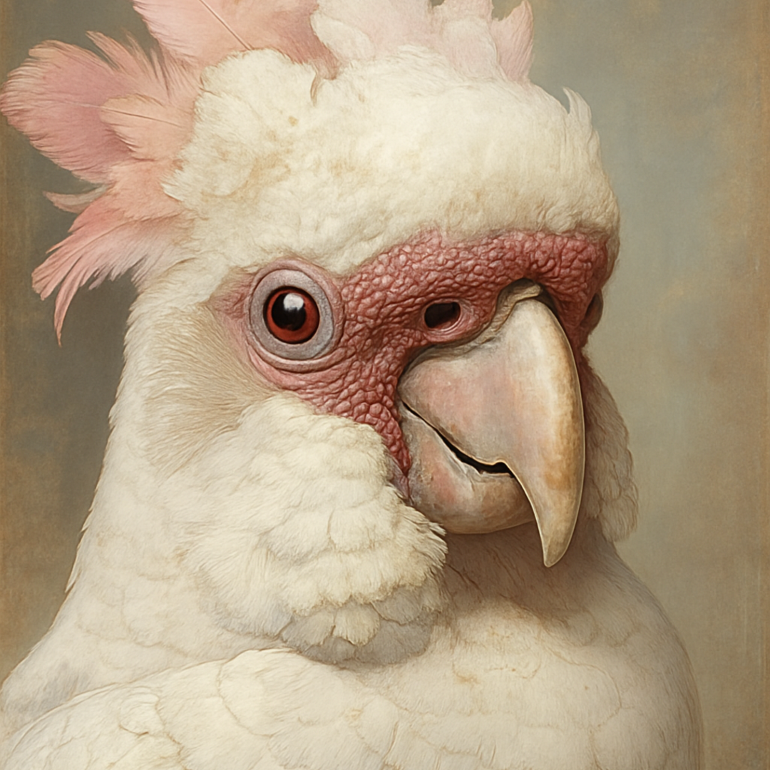 Major Mitchell (White Cockatoo) Decoupage Paper