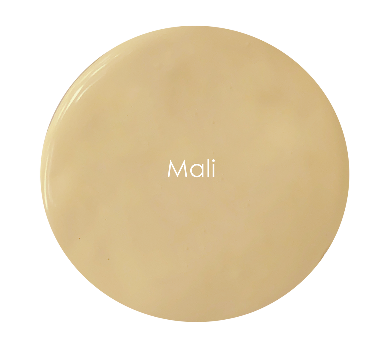 Mali chalk paint swatch – warm caramel sand dune neutral