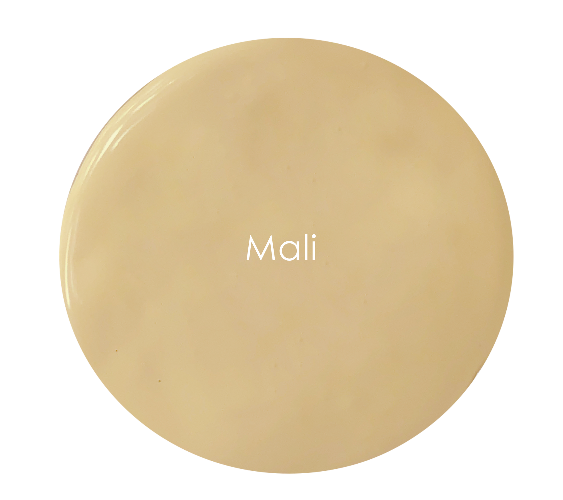 Mali chalk paint swatch – warm caramel sand dune neutral