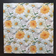 Napkin - Marigolds & Wildflowers