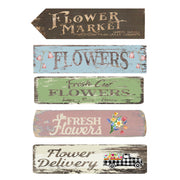 Flower Market Transfer - Market Signs 3