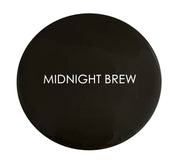 Midnight Brew Velvet Luxe swatch – deep artisan brown to charcoal hue