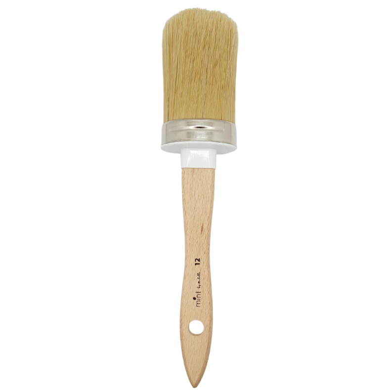 Mint Round Brush