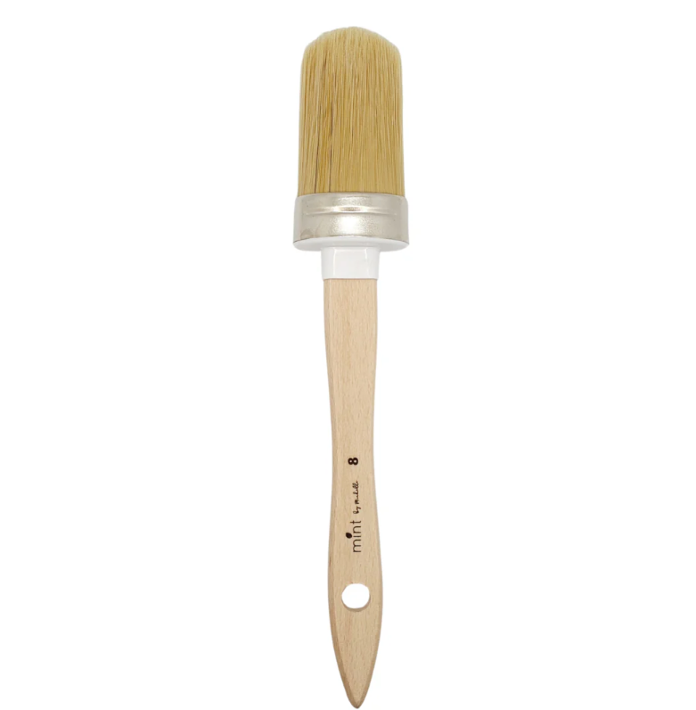 Mint Round Brush