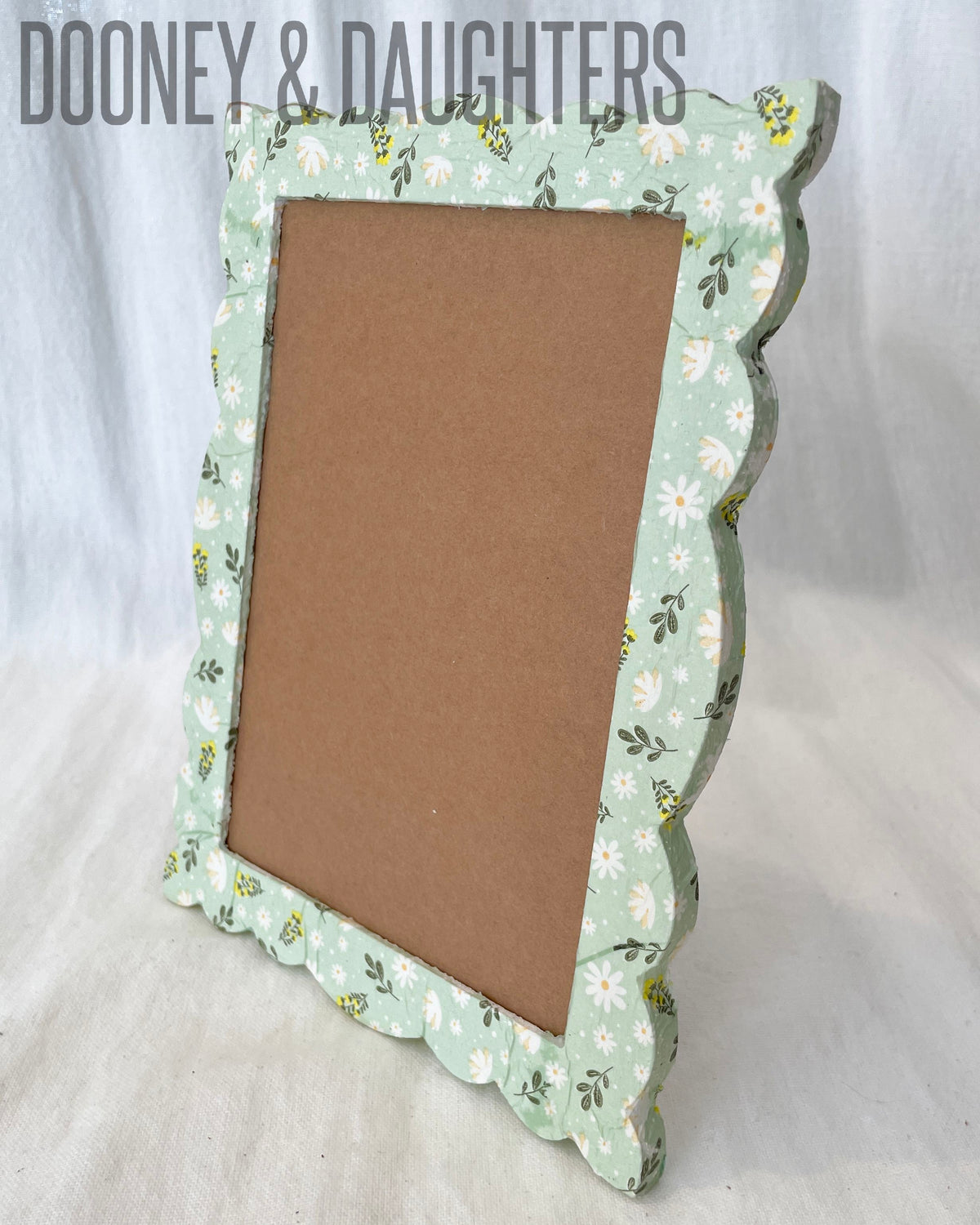 Frame Roses Mint Mint Flowers Photo Frame | Handmade | Dooney & Daughters