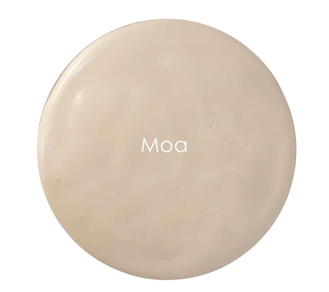 Moa chalk paint swatch – earthy neutral shade