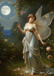 Moon Goddess Decoupage Paper