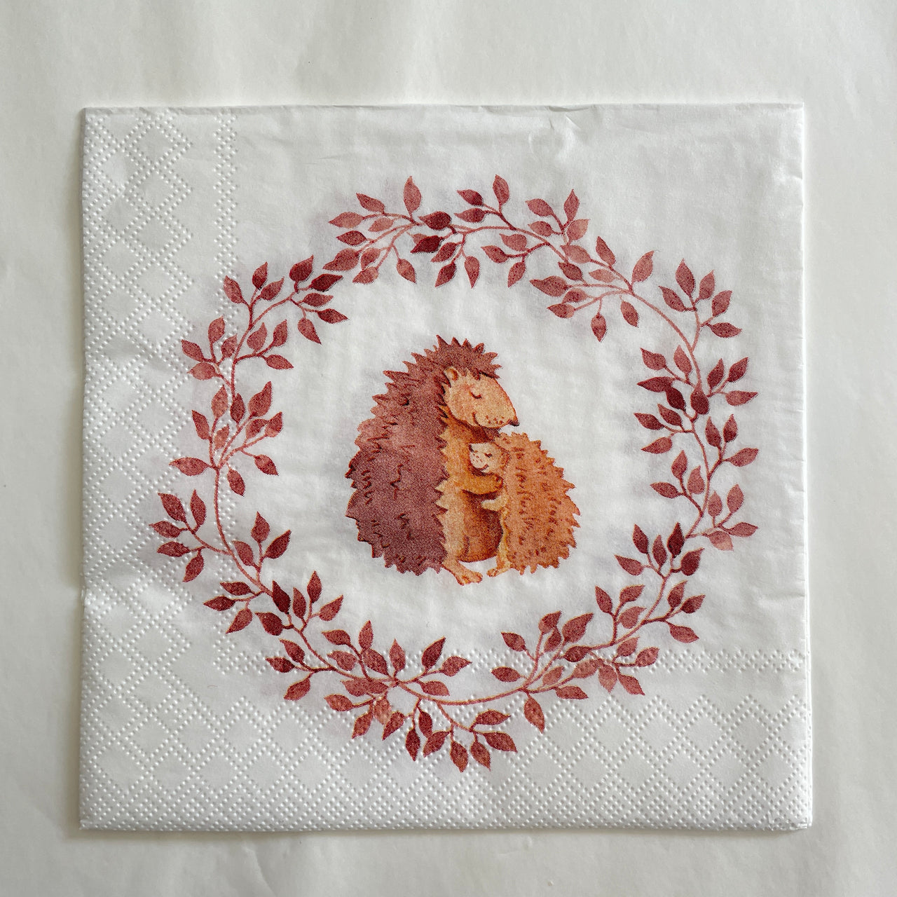 Napkin - Mother Hedgehog