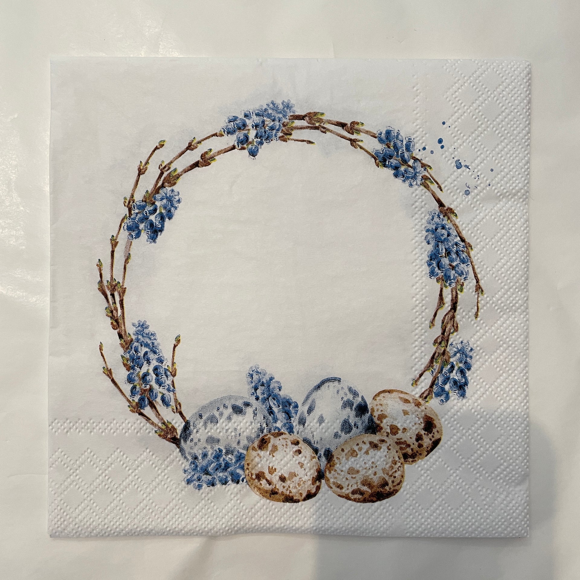 Napkin - Muscari Wreath