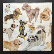 Napkin - Dogs Happiness