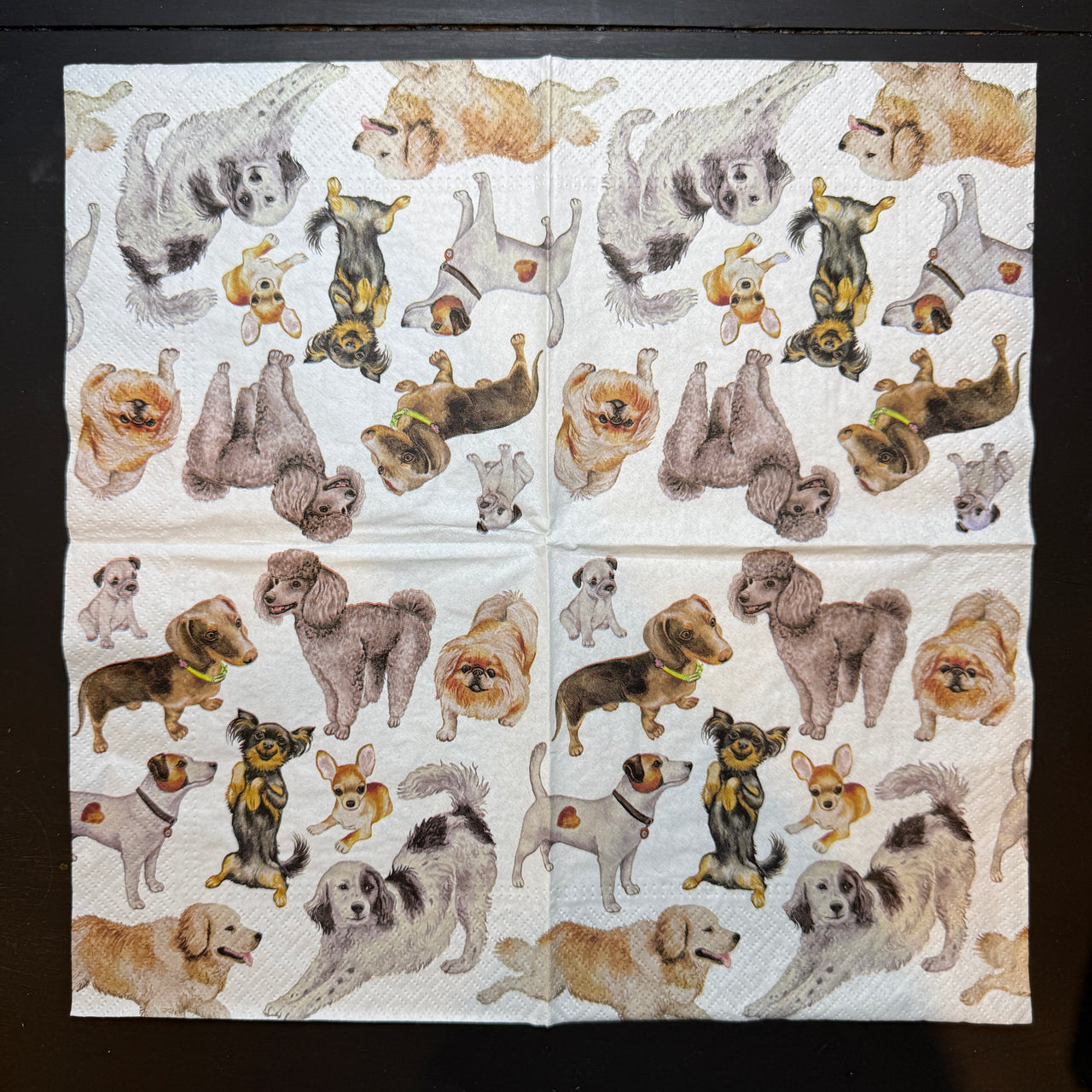 Napkin - Dogs Happiness