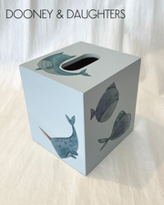 Nautical Nursery Square Tissue Box