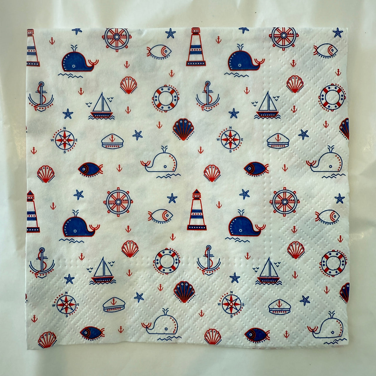 Napkin - Nautical Pattern