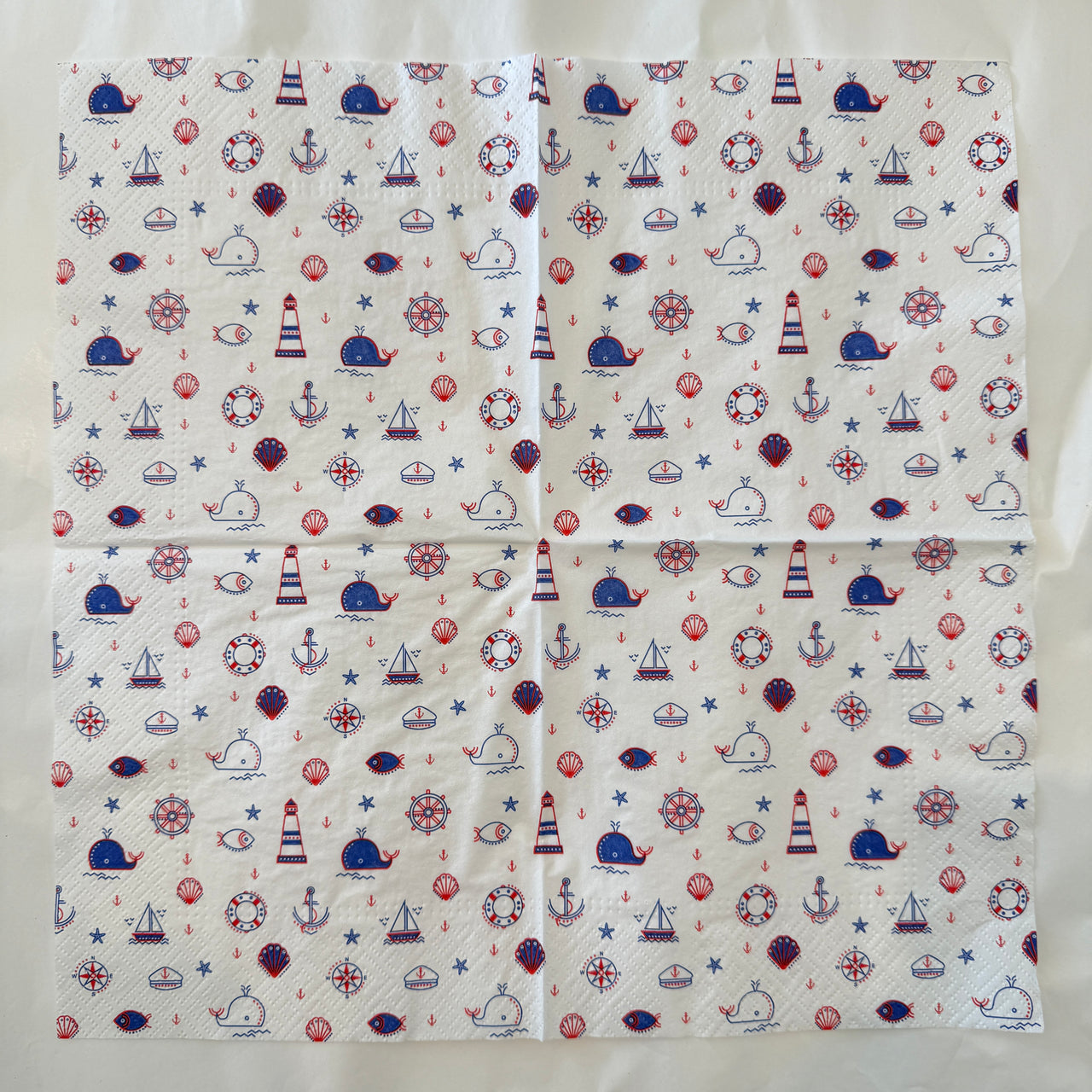 Napkin - Nautical Pattern