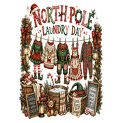 Christmas Transfer - North Pole Laundry