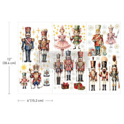 Nutcracker Christmas Mini ReDesign Transfer