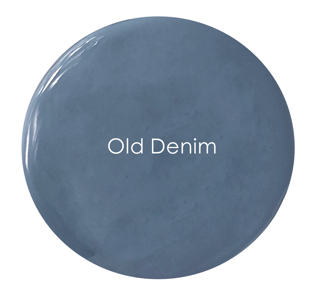 Soft matte blue-grey wall paint – Old Denim detail