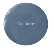 Soft matte blue-grey wall paint – Old Denim detail