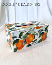 Oranges Rectangle Tissue Box