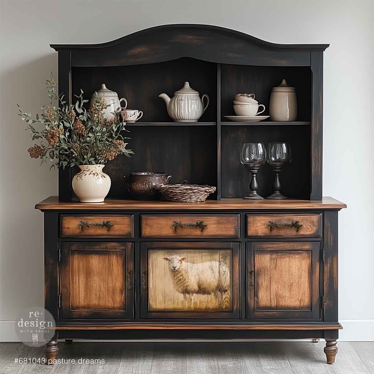 Decoupage Fiber A3 - Pasture Dreams