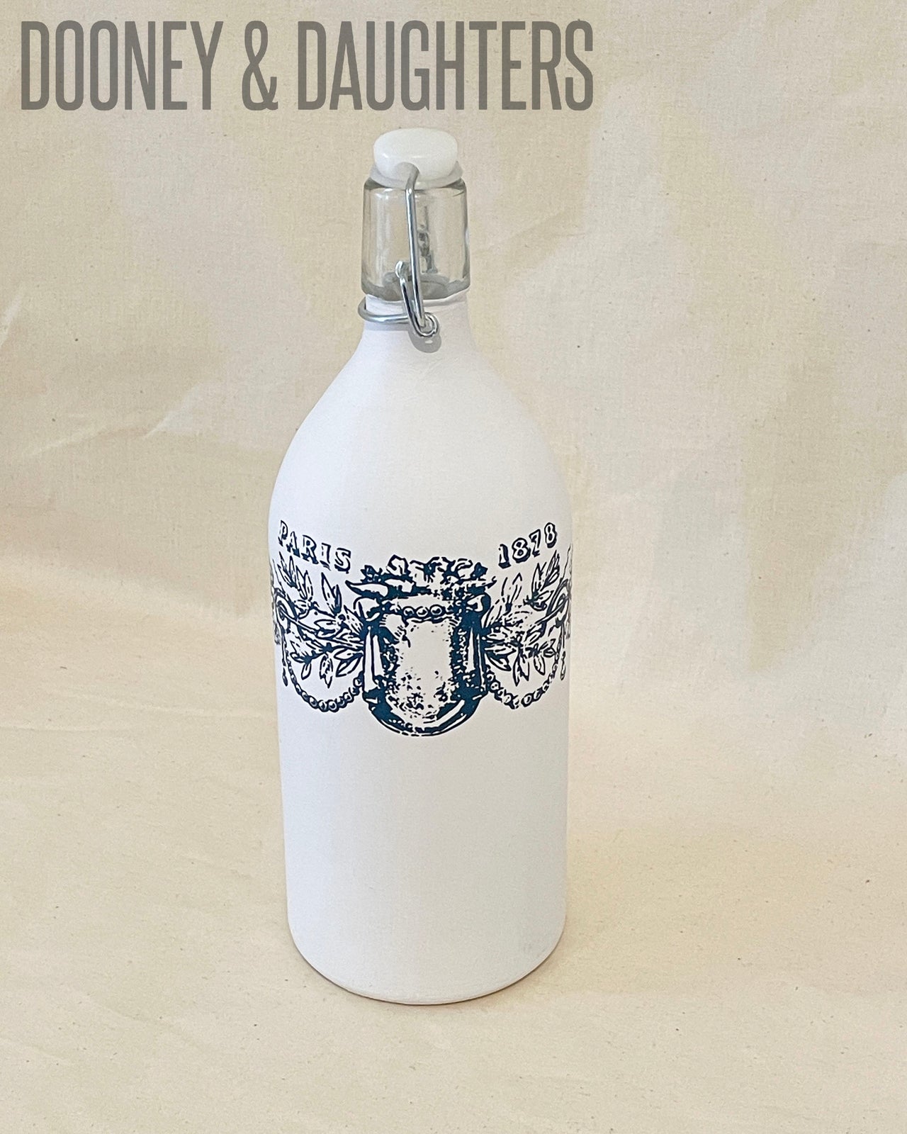 Paris 1878 Glass Bottle