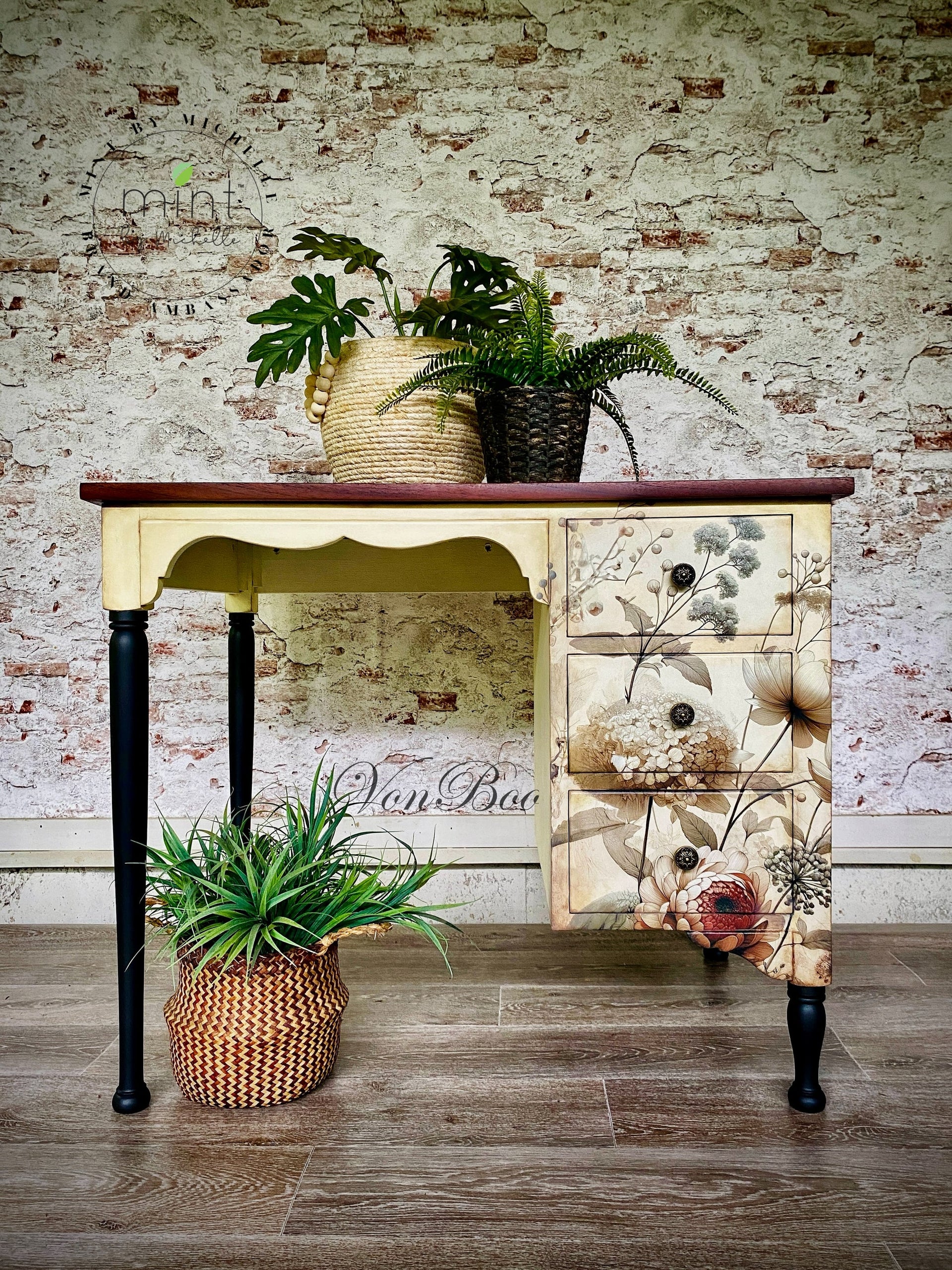 Pale Blossom Decoupage Paper