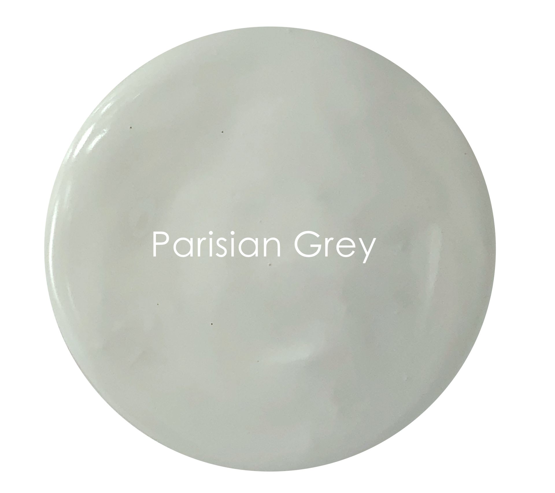 Parisian Grey chalk paint swatch – elegant neutral grey