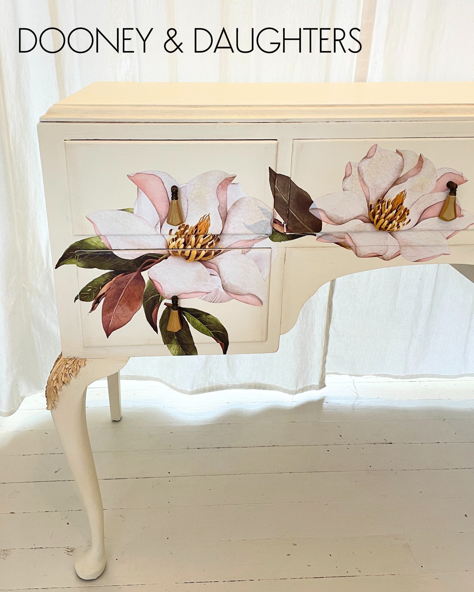 Peony & Magnolia Dresser