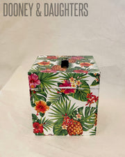 Pineapple & Palms Tissue Box