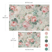 Decoupage Fiber - Pink Blossom Bliss