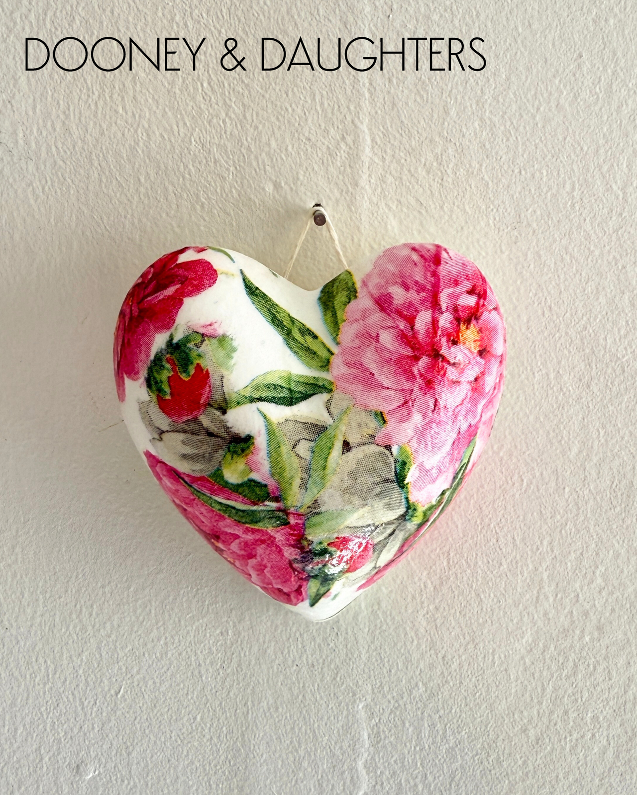 Mini Heart - Pink Roses
