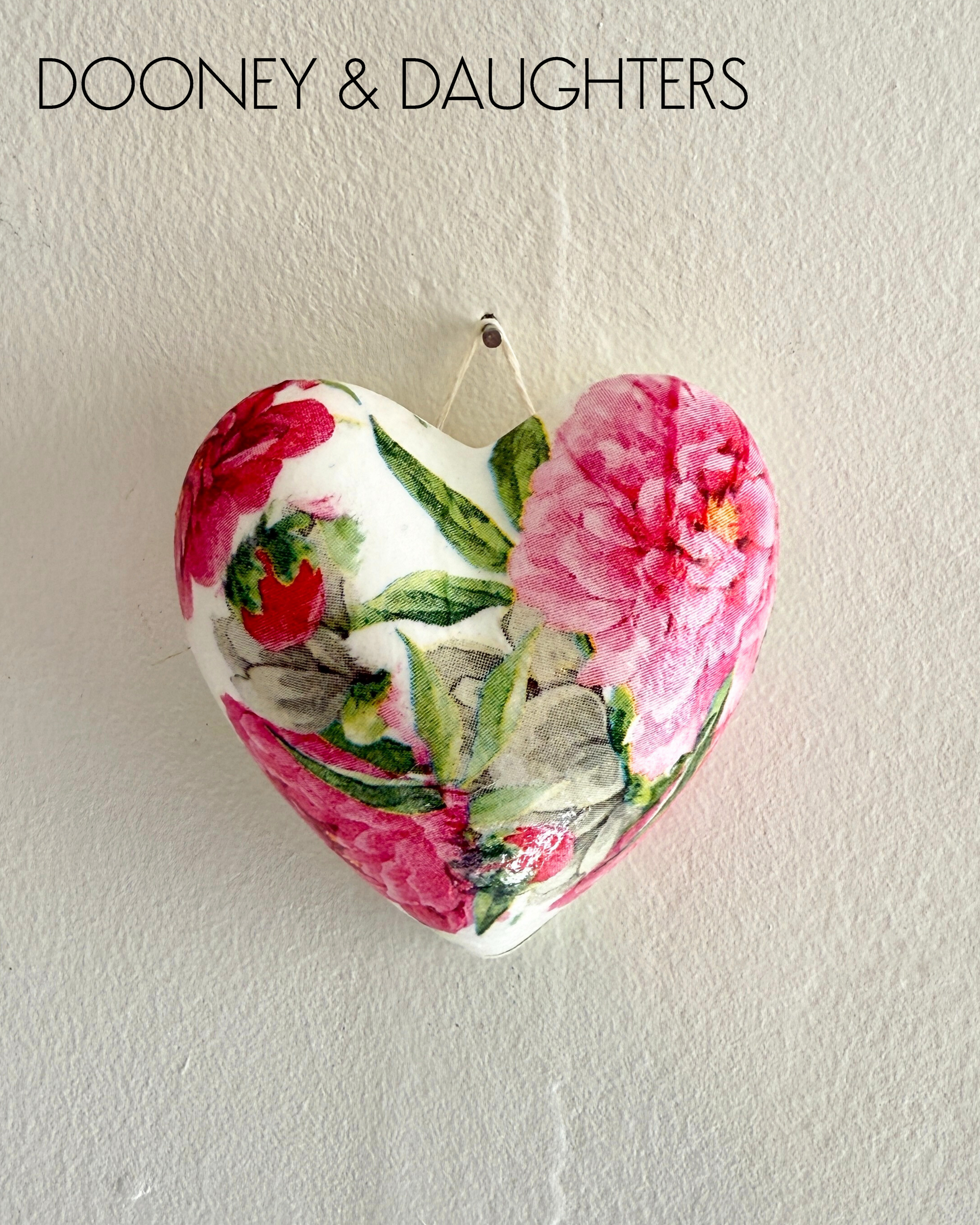 Mini Heart - Pink Roses