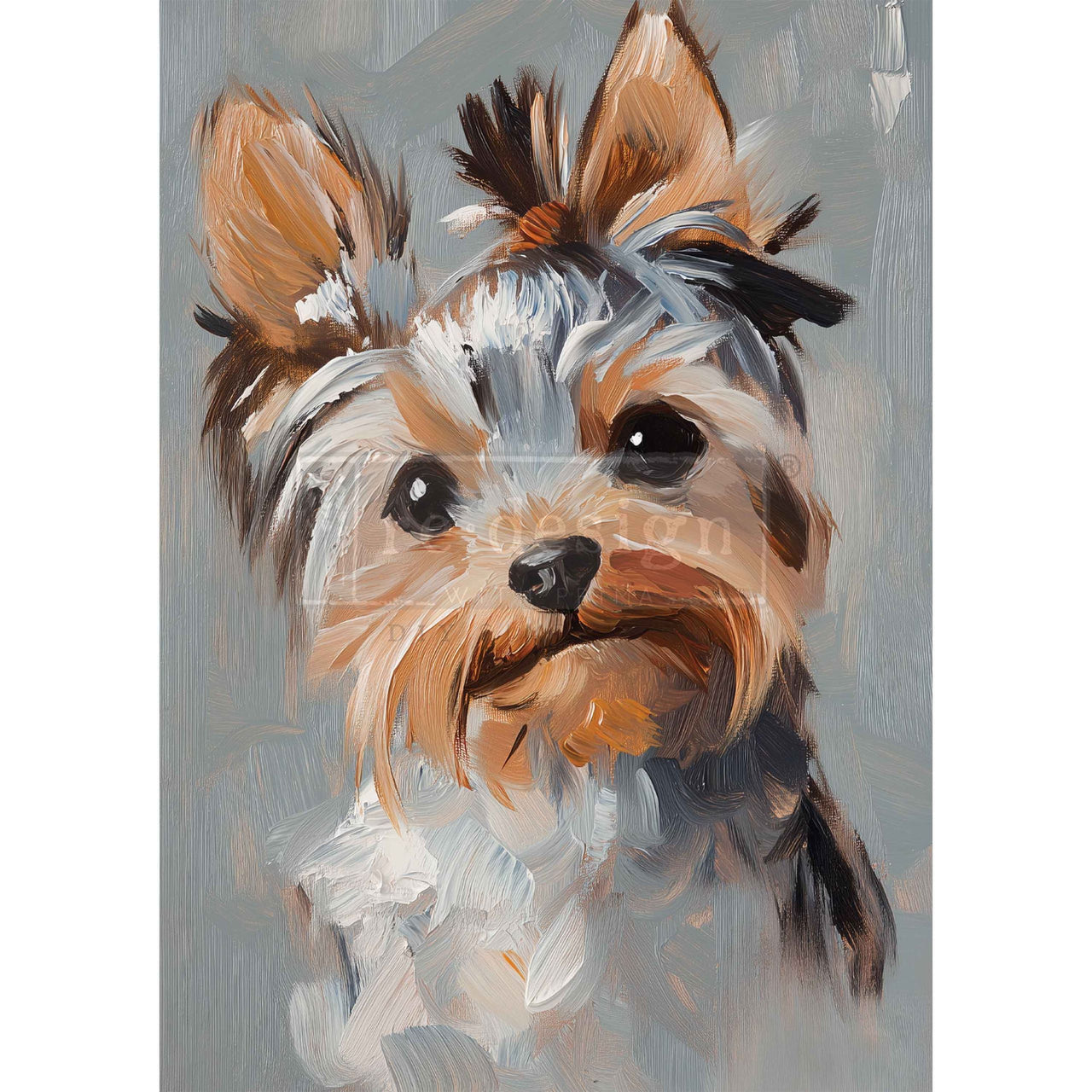 Decoupage Fiber A3 - Posh Pup Potraits