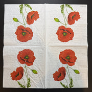 Napkin - Proud Poppy