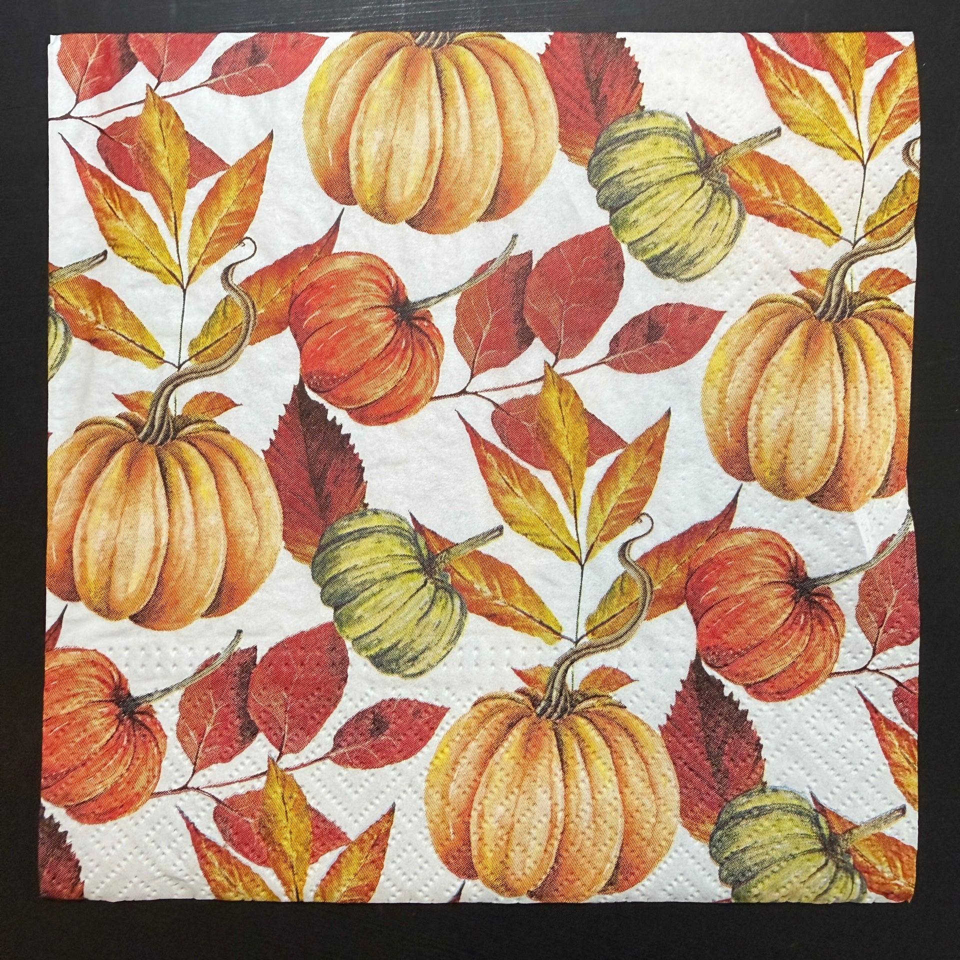 Napkin - Pumpkin Pattern